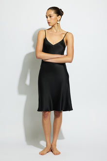 The Silk Nite By GINIA In Black