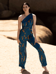 UMY Jumpsuit | Yraf Blue