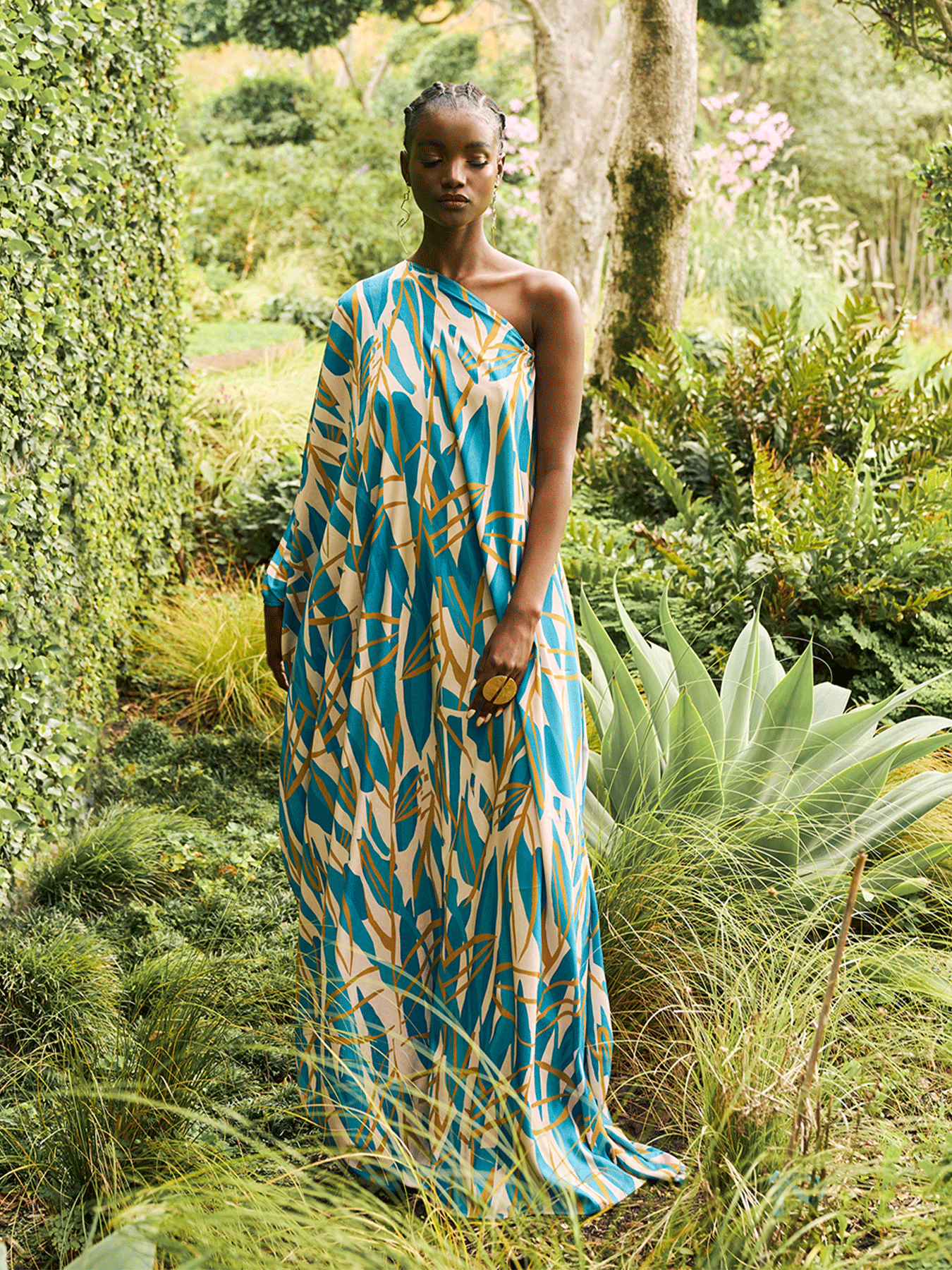 Satu Dress | Blossom Teal