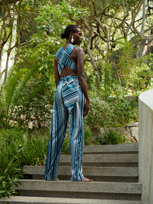 UMY Jumpsuit | Rayas Blu