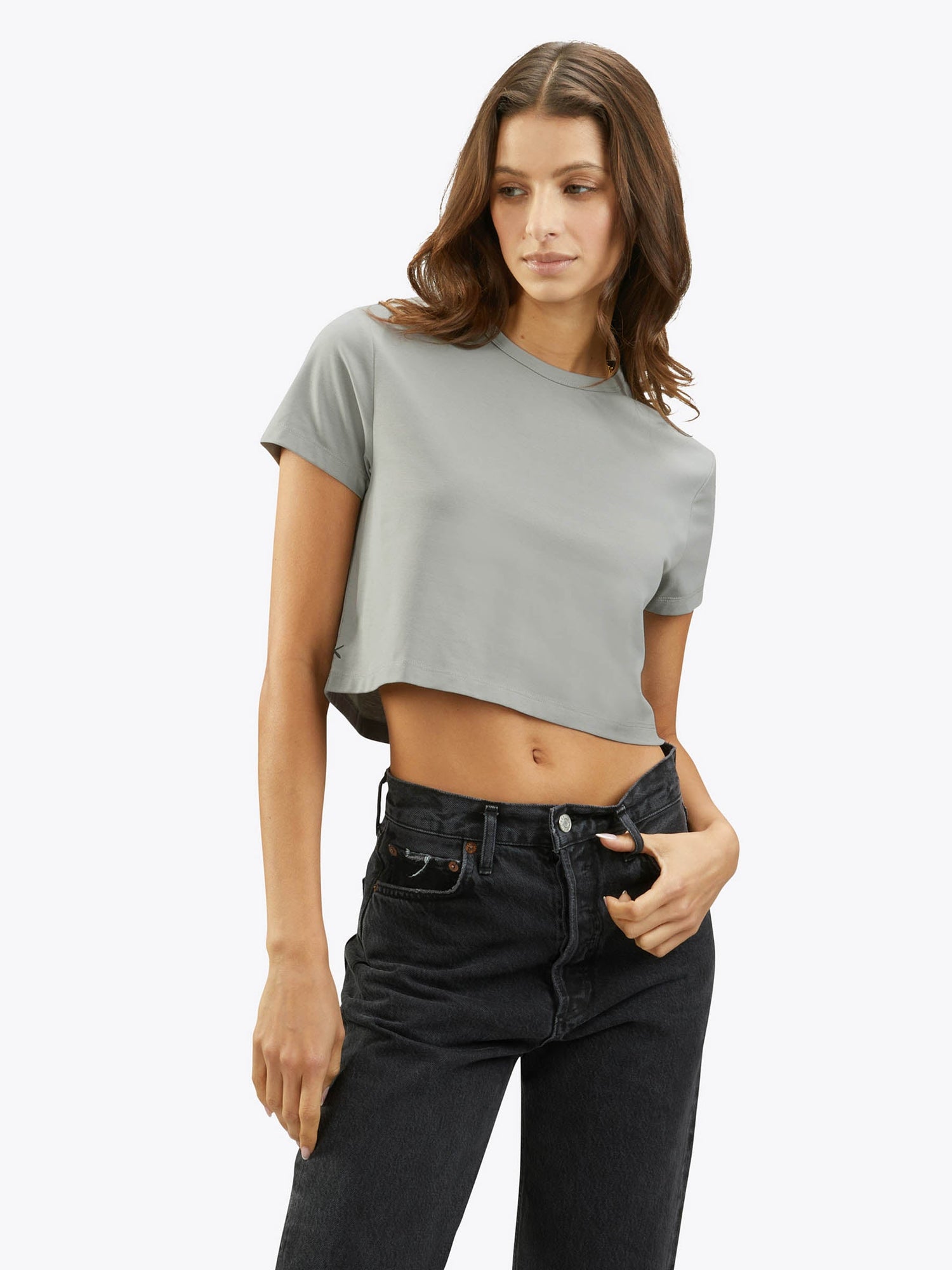 [info]--Bruna is 5'10 and wears a size XS