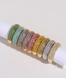 Veyra Ring in Emerald - Loren Hope