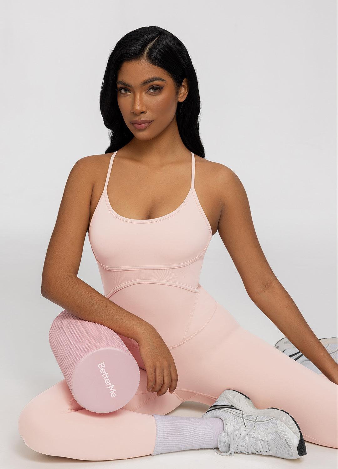 Contrology Crossback Bodysuit | Seashell