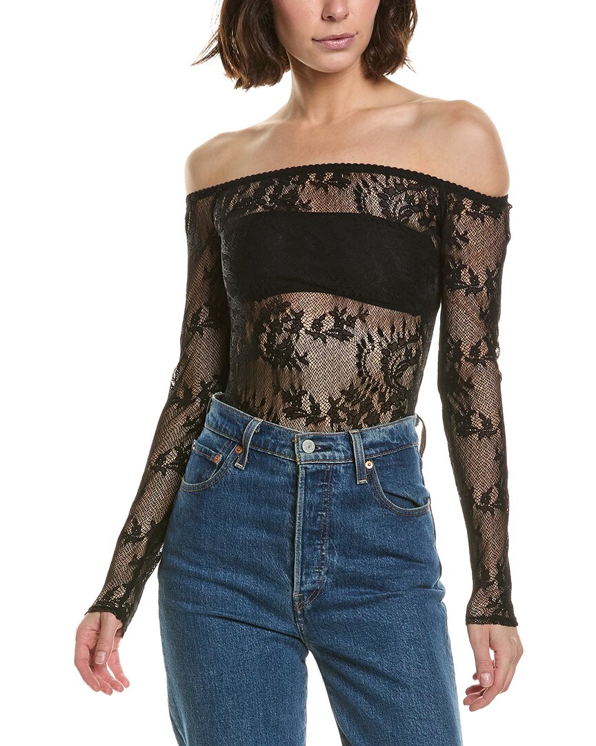 L'AGENCE | Womens | Peonie Bodysuit | Black