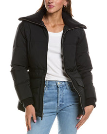 Theory | Womens | Combo Puffer Jacket | Black