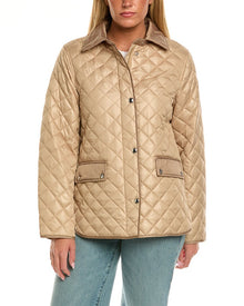 Sam Edelman | Womens | Quilted Jacket | Brown