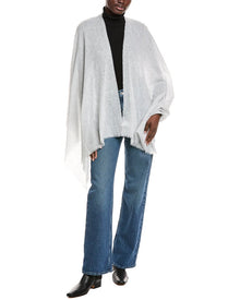 Vince | Womens | Wool & Cashmere-Blend Wrap | Heather Grey