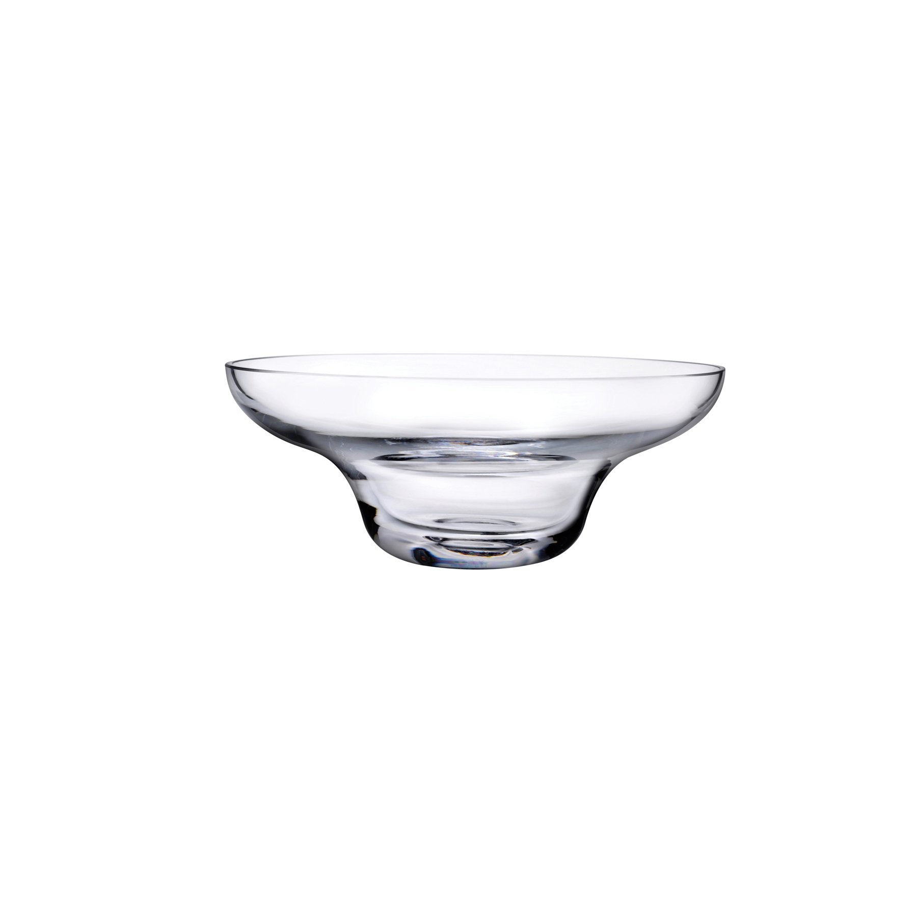 Heads Up Wide Bowl - Small | Clear Crystal
