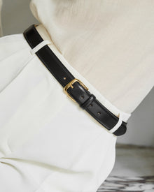 No. 4 Belt | Black/Gold