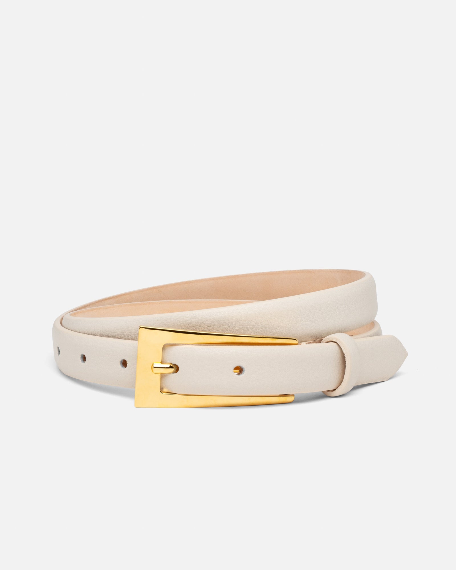 Mini No. 10 Belt | Linen/Gold