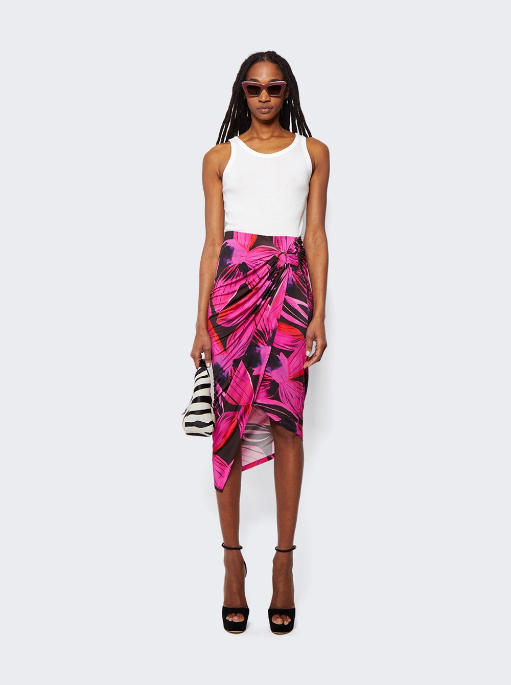 Women | Louisa Ballou | Coastline Long Skirt | Pink