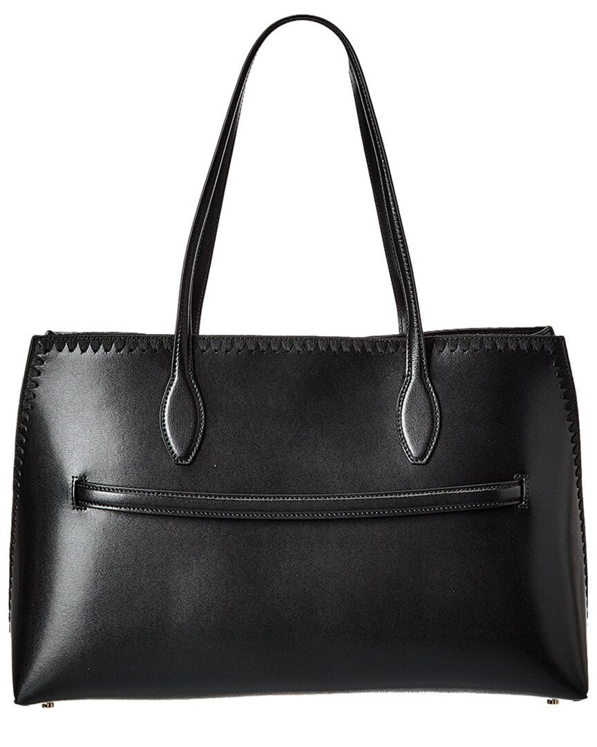 TOTEME | Womens | Lounge Leather Tote | Black