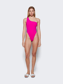 Women | Louisa Ballou | Plunge Swimsuit | Hot Pink