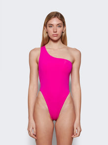 Women | Louisa Ballou | Plunge Swimsuit | Hot Pink