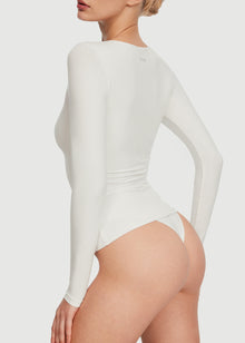 Seamless Cheeky Panty | White