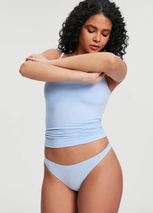 Seamless Cheeky Panty | Sky Blue