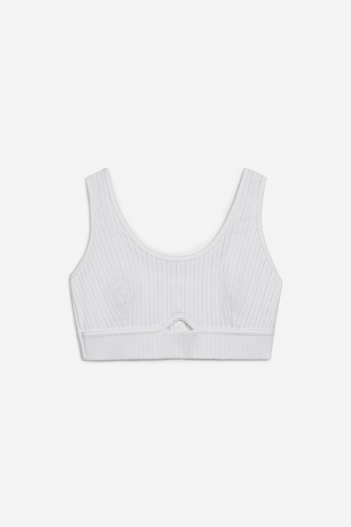 Pointelle Soft Bra Top | OffWhite