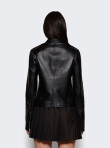Women | Courrèges | City Zipped Biker Jacket | Black