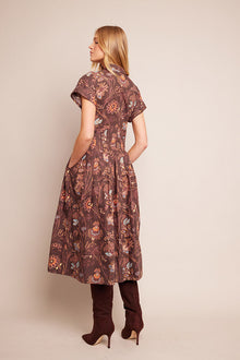 Nash Dress | Brown Vine Blooms