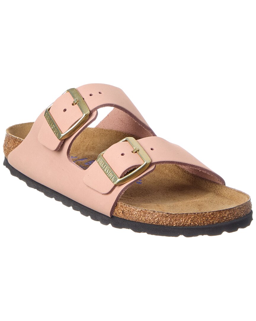 Birkenstock | Womens | Arizona BS Narrow Nubuck Sandal | Pink