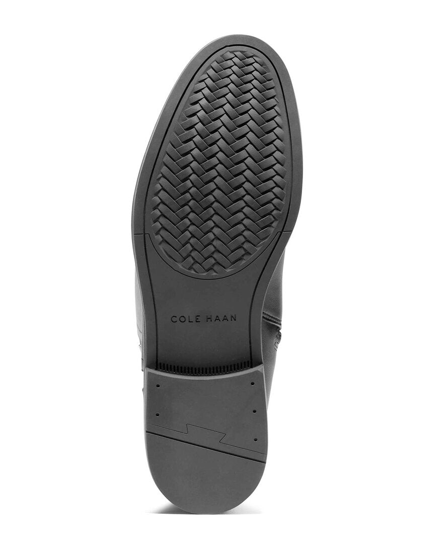 Cole Haan | Womens | Celestina Riding Leather Boot | Black