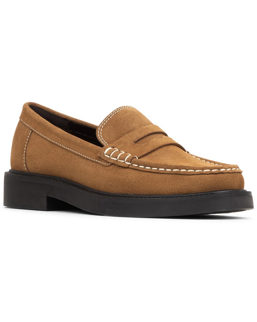 Donald Pliner | Womens | Gaspar Suede Loafer | Brown