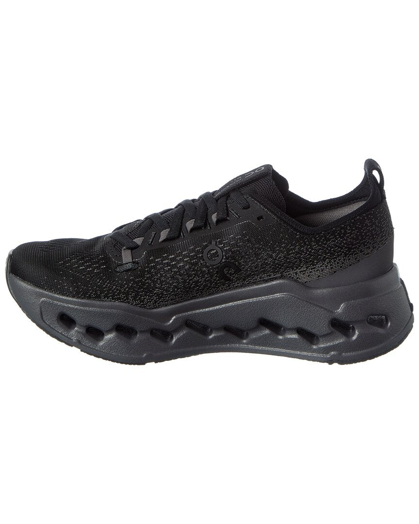 On Running | Womens | Cloudsurfer Max Sneaker | Black