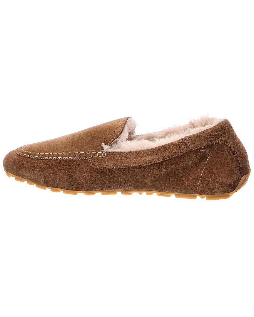 Aquatalia | Womens | Qalista Suede Moccasin | Taupe