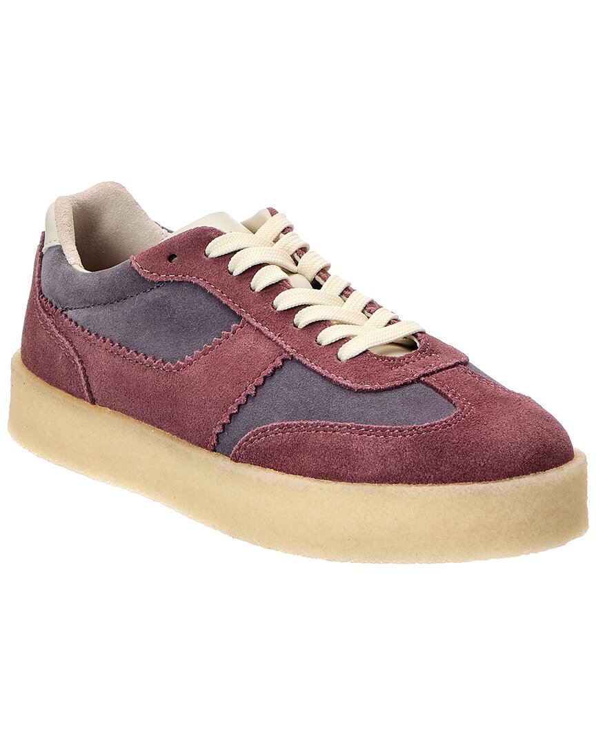 Clarks | Womens | Tor 80 Leather Sneaker | Red