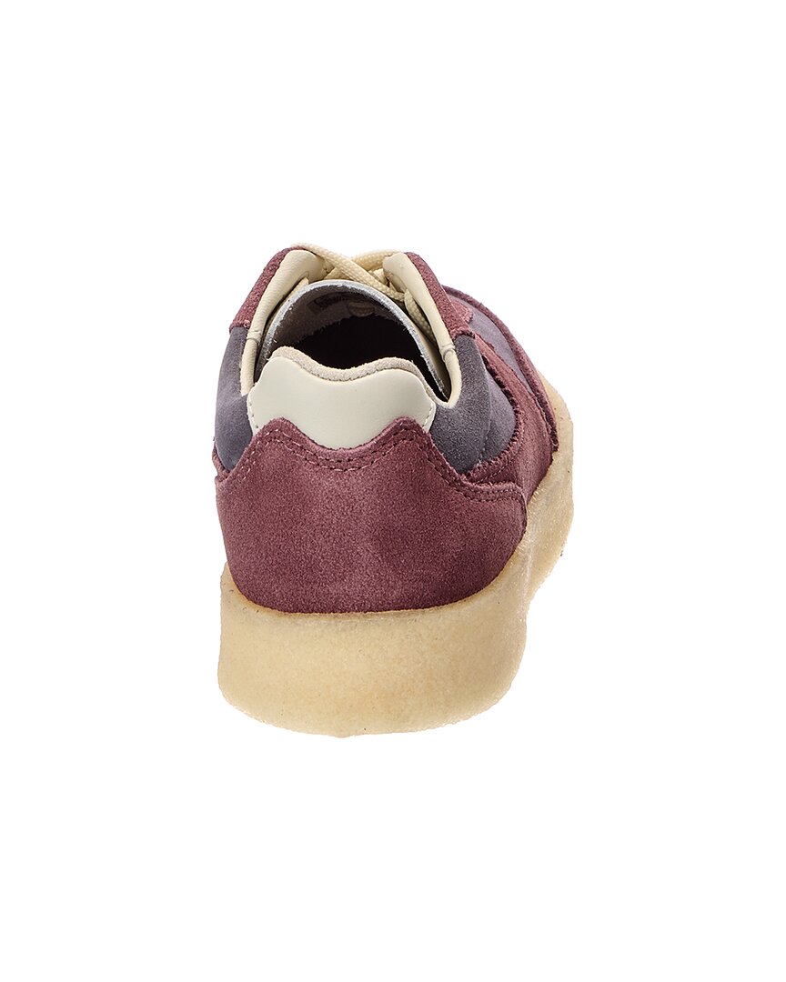 Clarks | Womens | Tor 80 Leather Sneaker | Red