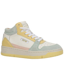 Vintage Havana | Womens | Celeste 2 Leather & Suede Sneaker | Yellow