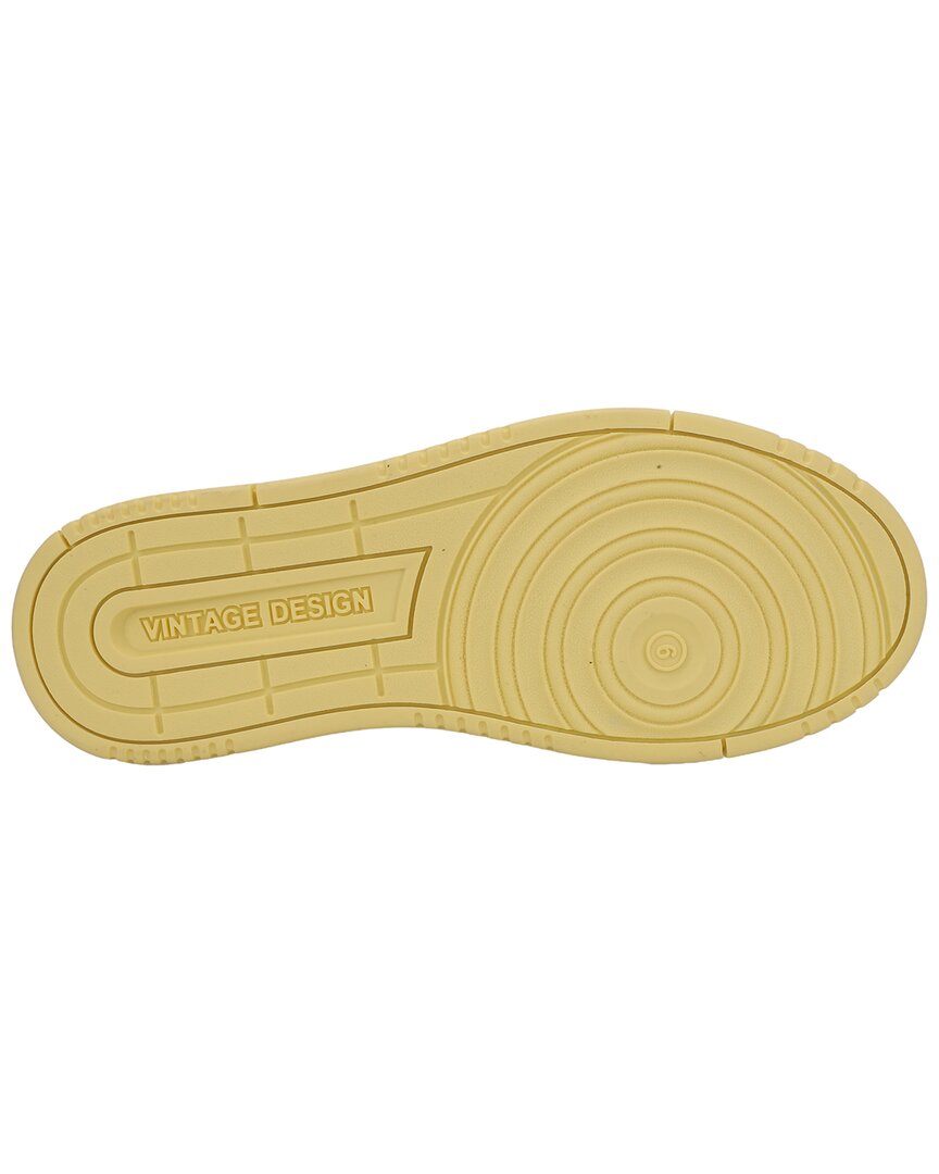 Vintage Havana | Womens | Celeste 2 Leather & Suede Sneaker | Yellow