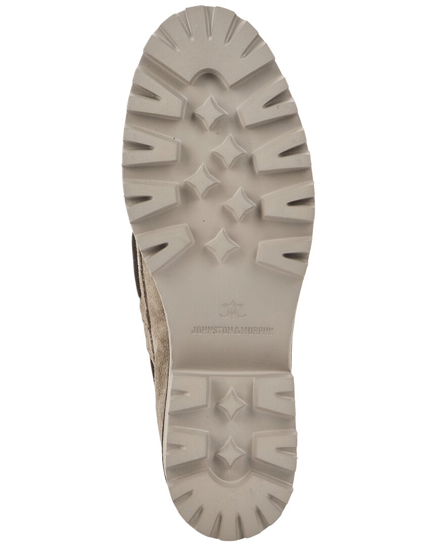 Johnston & Murphy | Womens | Emmalyn Suede Boat Shoe | Taupe