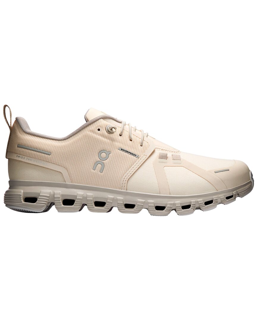 On Running | Womens | Cloud 6 Waterproof Sneaker | Beige