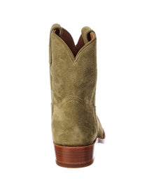 Frye | Womens | Billy Short Suede Bootie | Green
