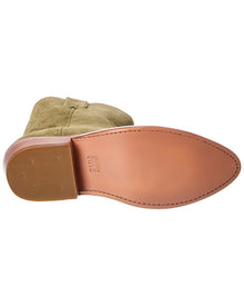 Frye | Womens | Billy Short Suede Bootie | Green