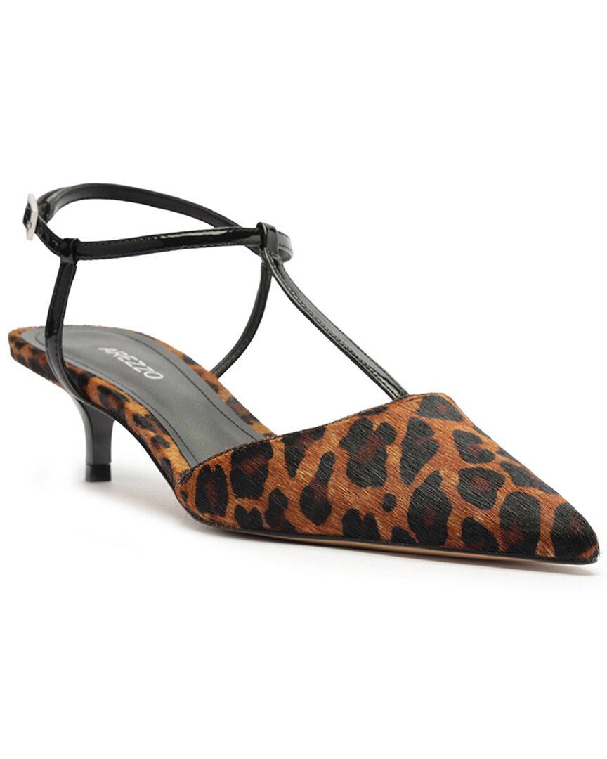 Arezzo | Womens | Teagan Leather Pump | Brown