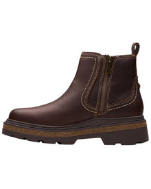 Clarks | Womens | Hencroftstepwp Leather Boot | Brown