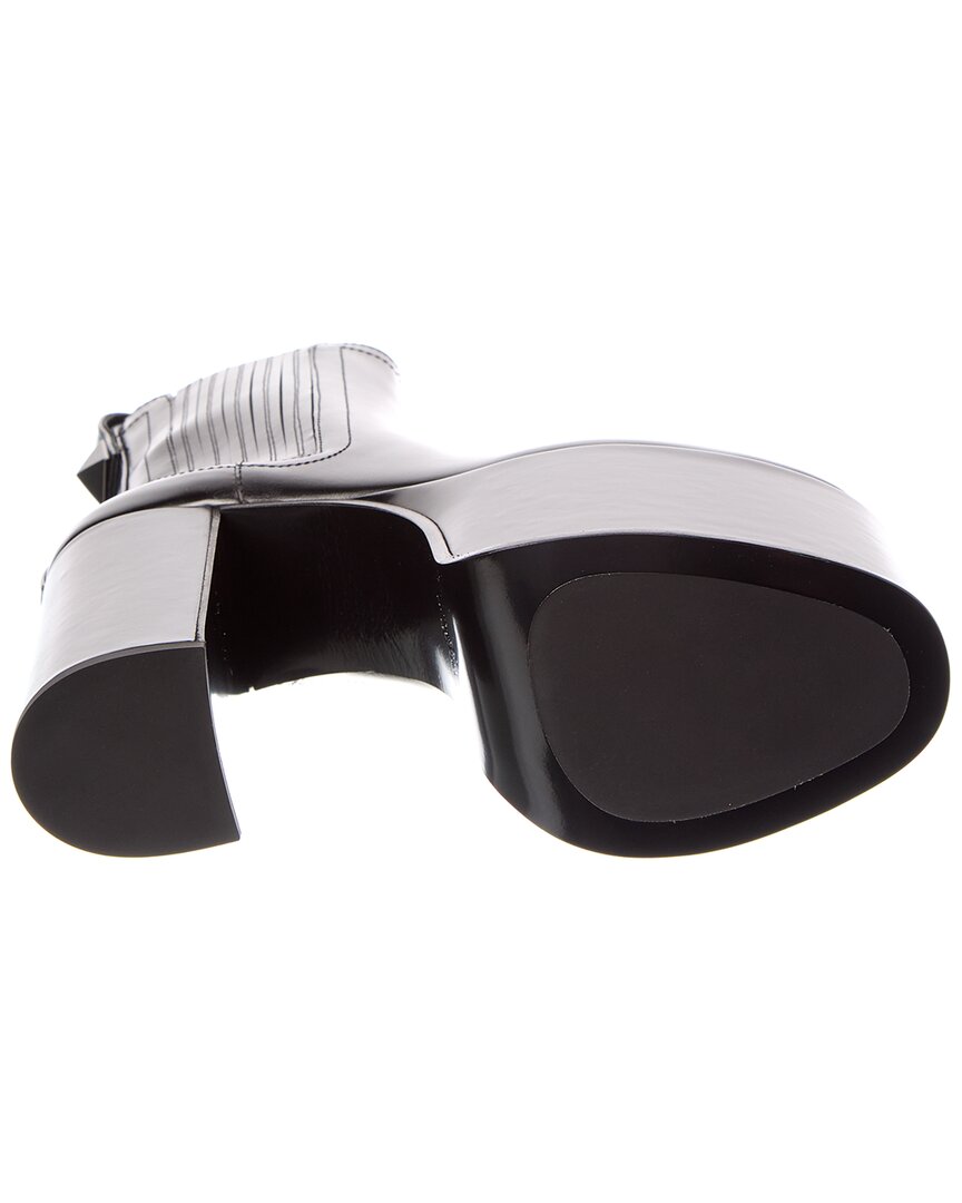 Valentino | Womens | DNU PACK Roman Stud 125 Leather Platform Bootie | Black