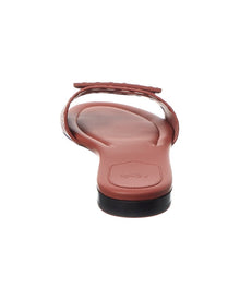 FENDI | Womens | FF Baguette Leather Sandal | Brown