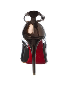 Christian Louboutin | Womens | Erozee 100 Leather Pump | Gold