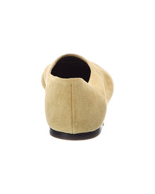 TOTEME | Womens | Suede Ballerina Flat | Beige