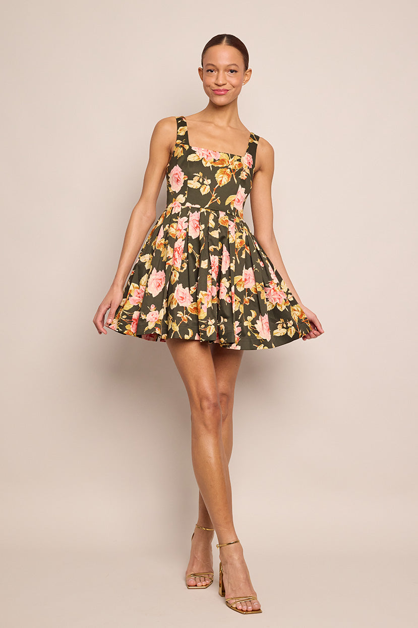 Basil Dress | Altha Flora Olive