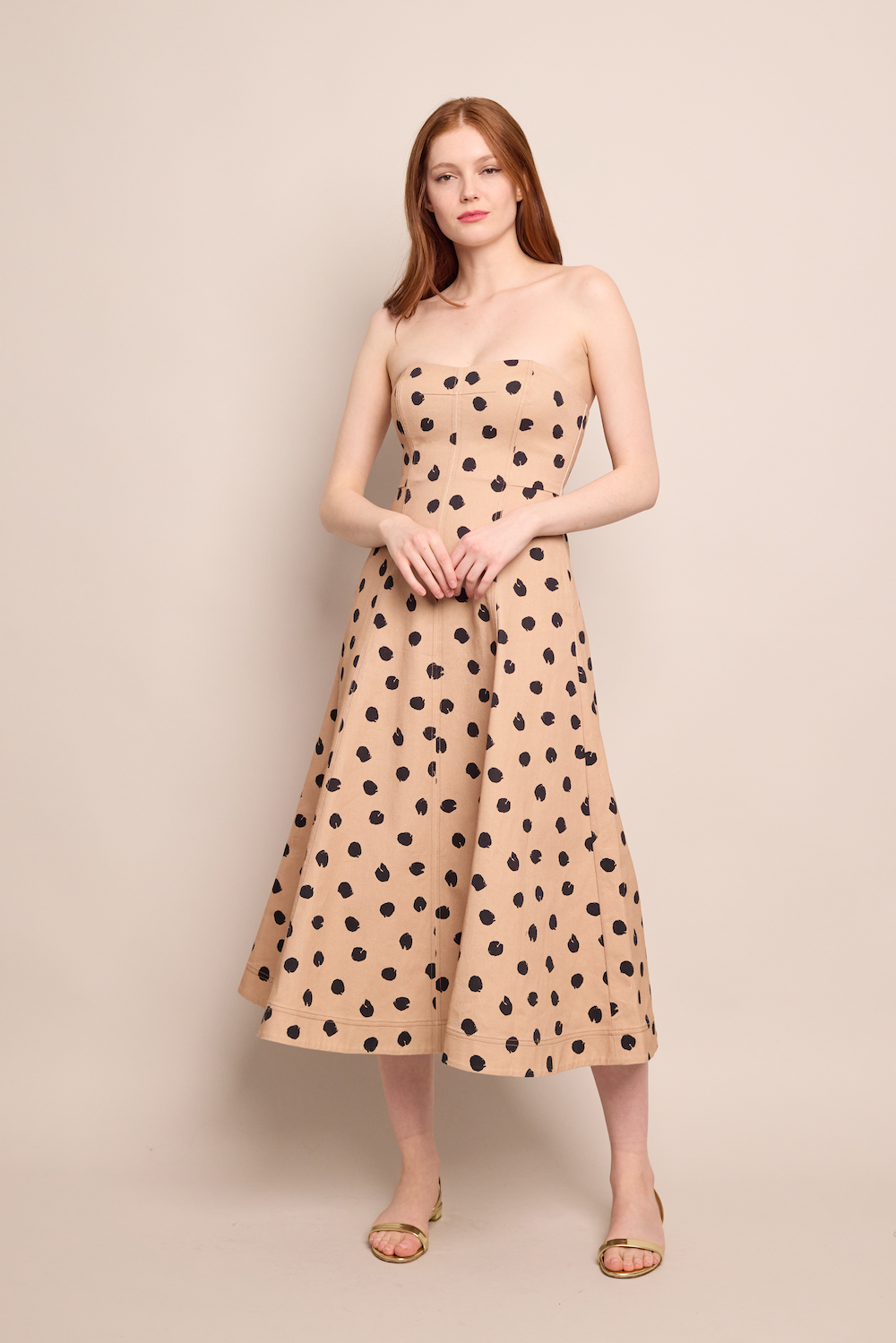 Aisha Dress | Spot Ginger Root