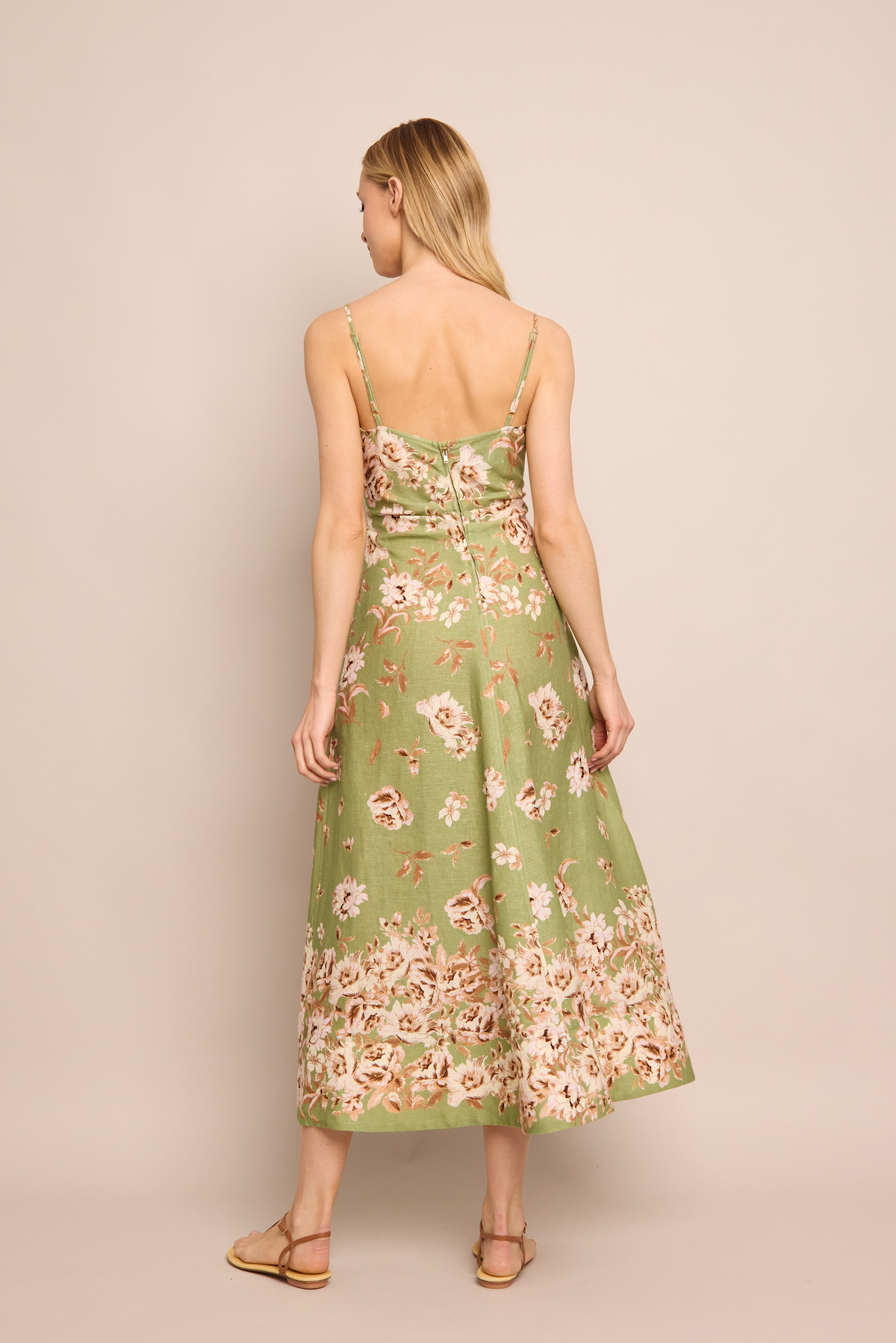 Mae Midi Dress | Farfella Sage