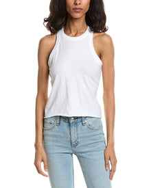 James Perse | Womens | Jersey Muscle Tank Top | White