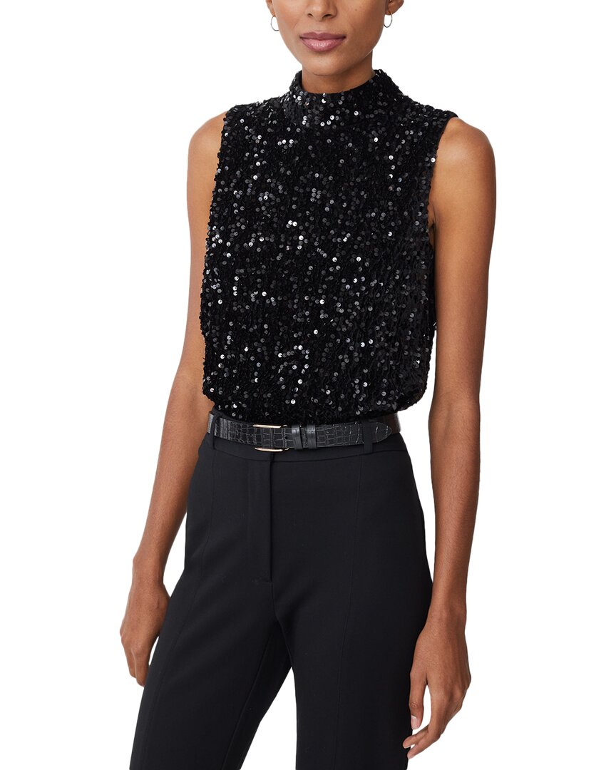 J.McLaughlin | Womens | Leeza Top | Black