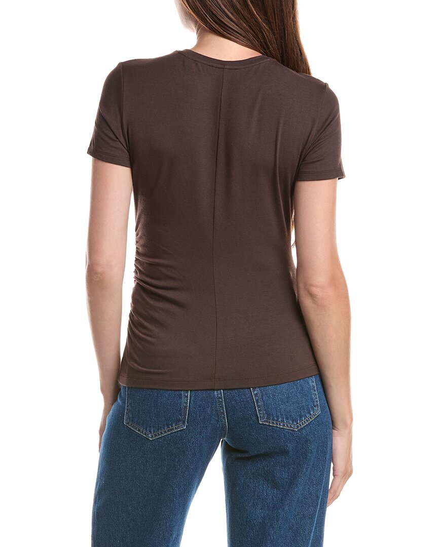 Vince | Womens | Ruched Top | Brown