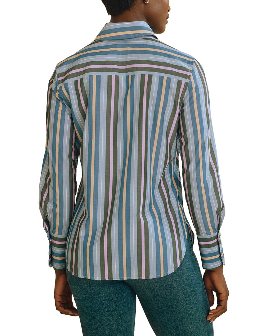 J.McLaughlin | Womens | Sloane Blouse | Grey Multi