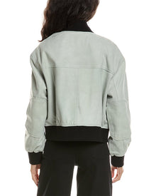 Walter Baker | Womens | Emilio Leather Jacket | gray